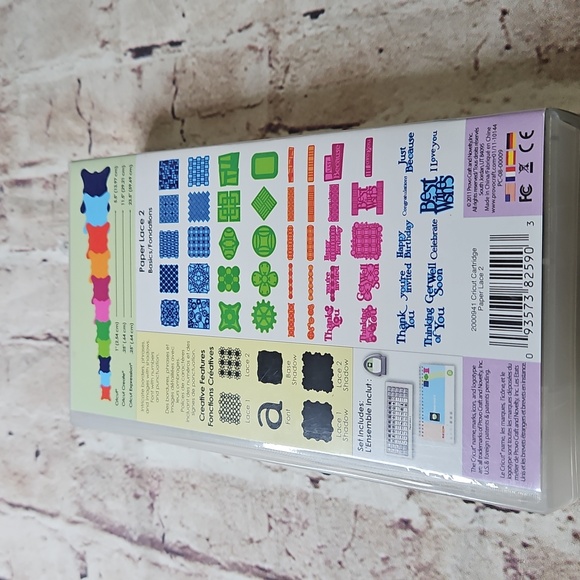 Cricut Shapes Cartridhw Paper Lace 2‎ - Picture 4 of 4